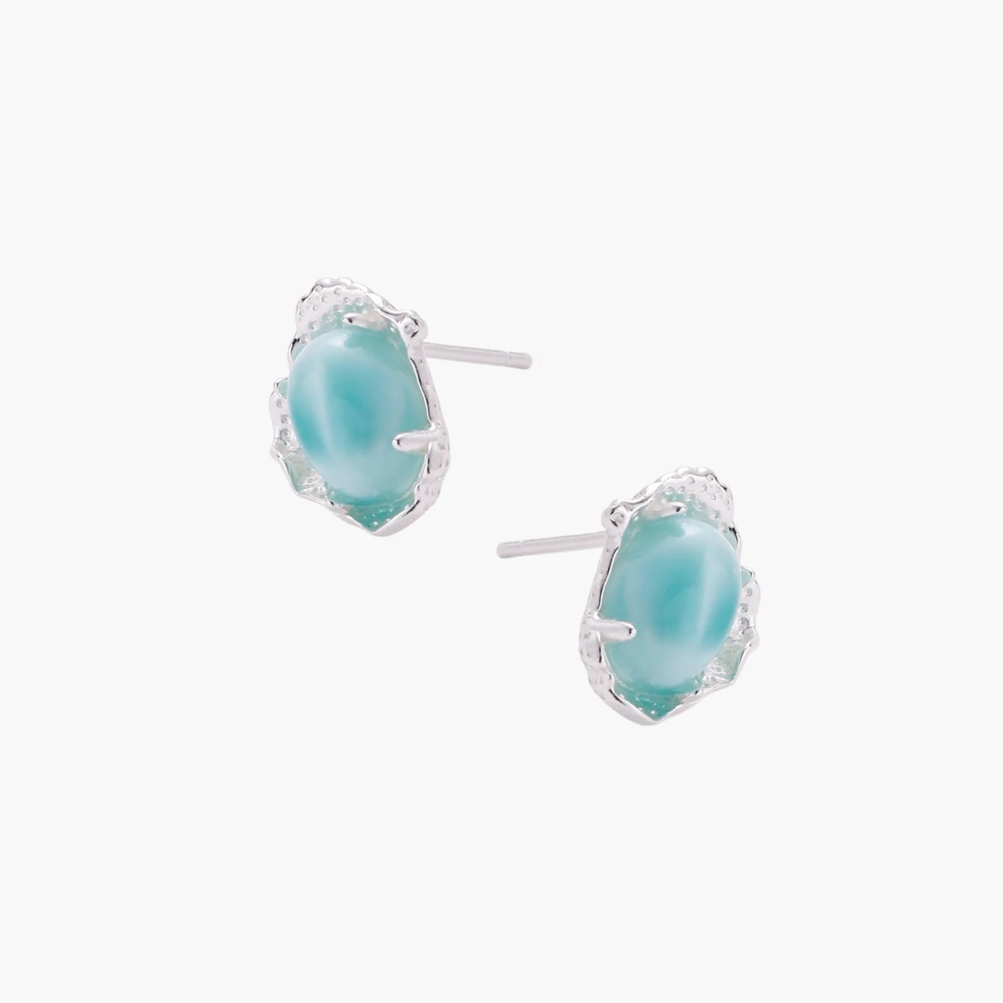 Larimar Dreams Studs