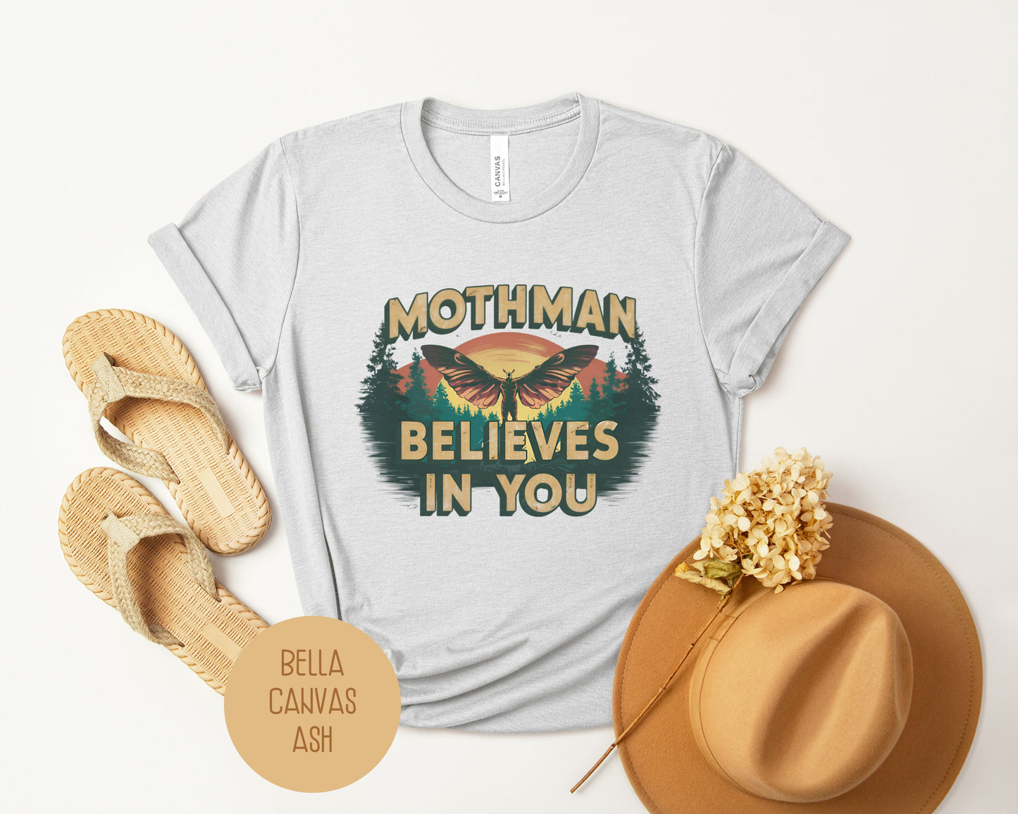 Mothman Believes in You Shirt