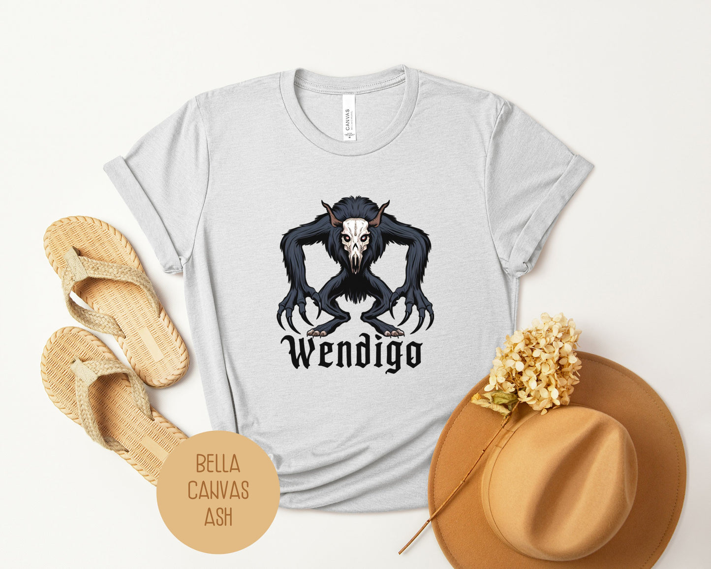 Wendigo Creepy Gothic Shirt