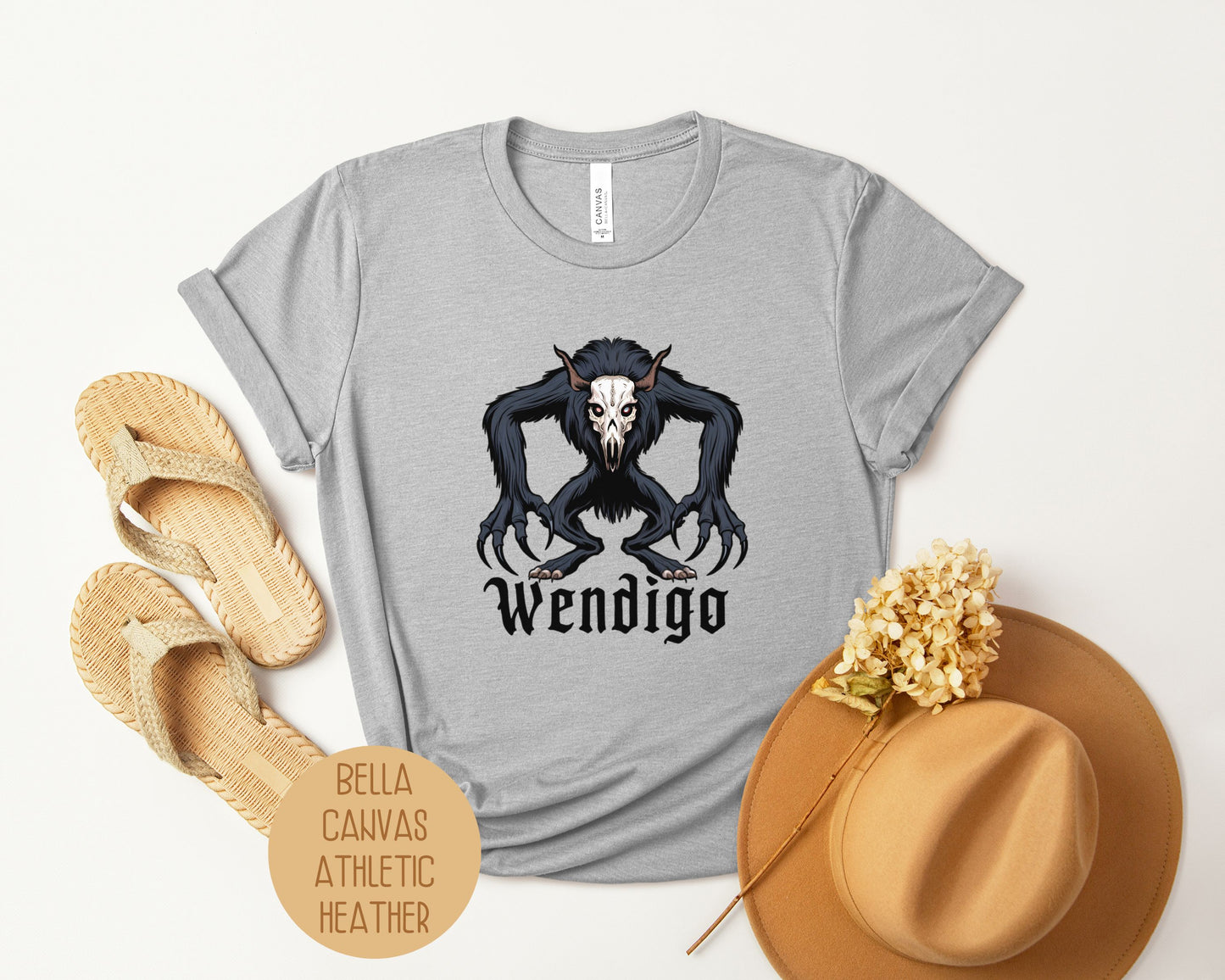 Wendigo Creepy Gothic Shirt