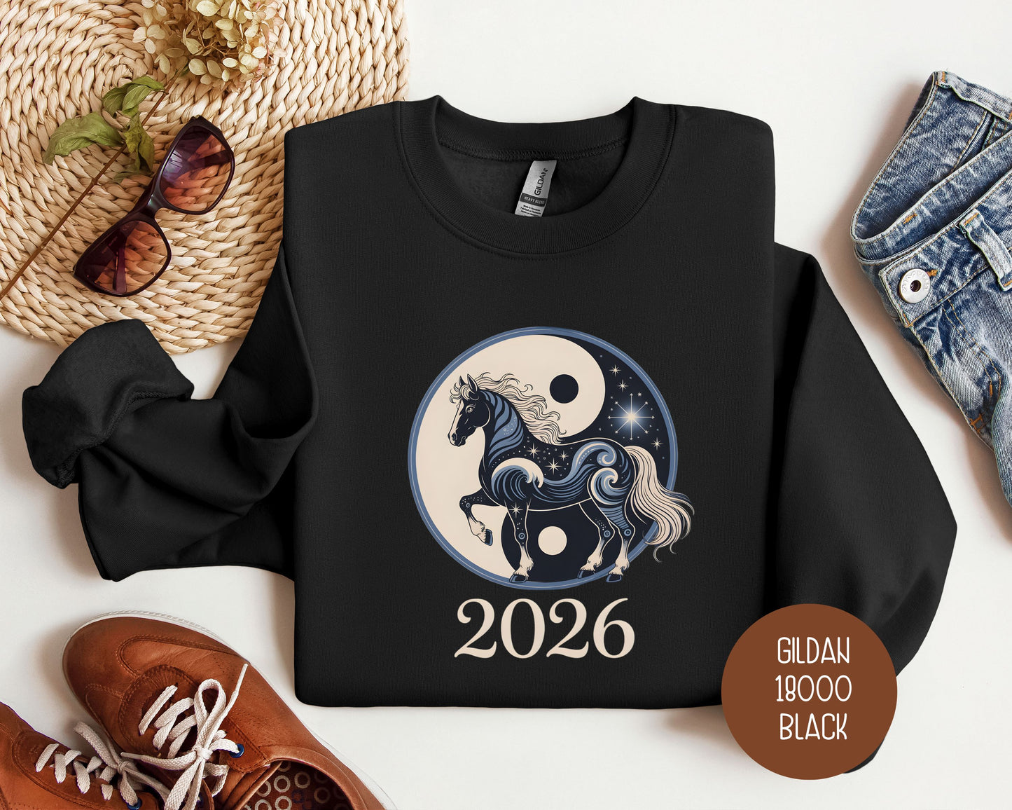2026 Year of the Horse Chinese New Year Sweatshirt