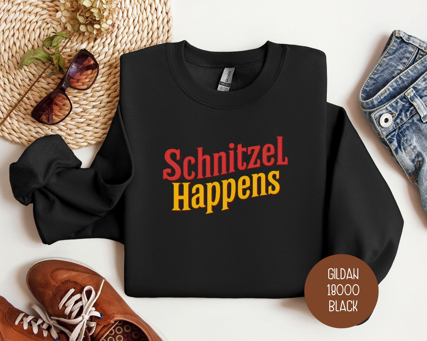 Schnitzel Happens Oktoberfest Sweatshirt