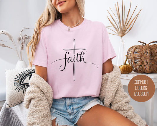 Faith Comfort Colors Shirt