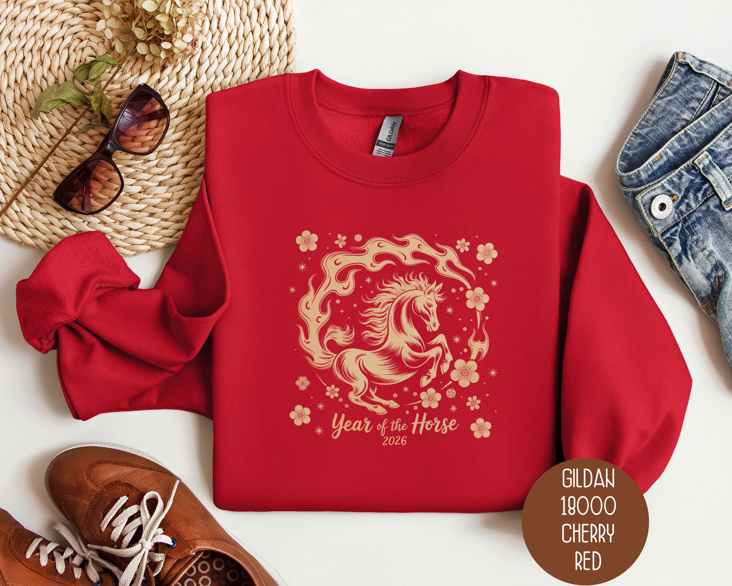Year of the Horse 2026 Chinese New Year Sweatshirt