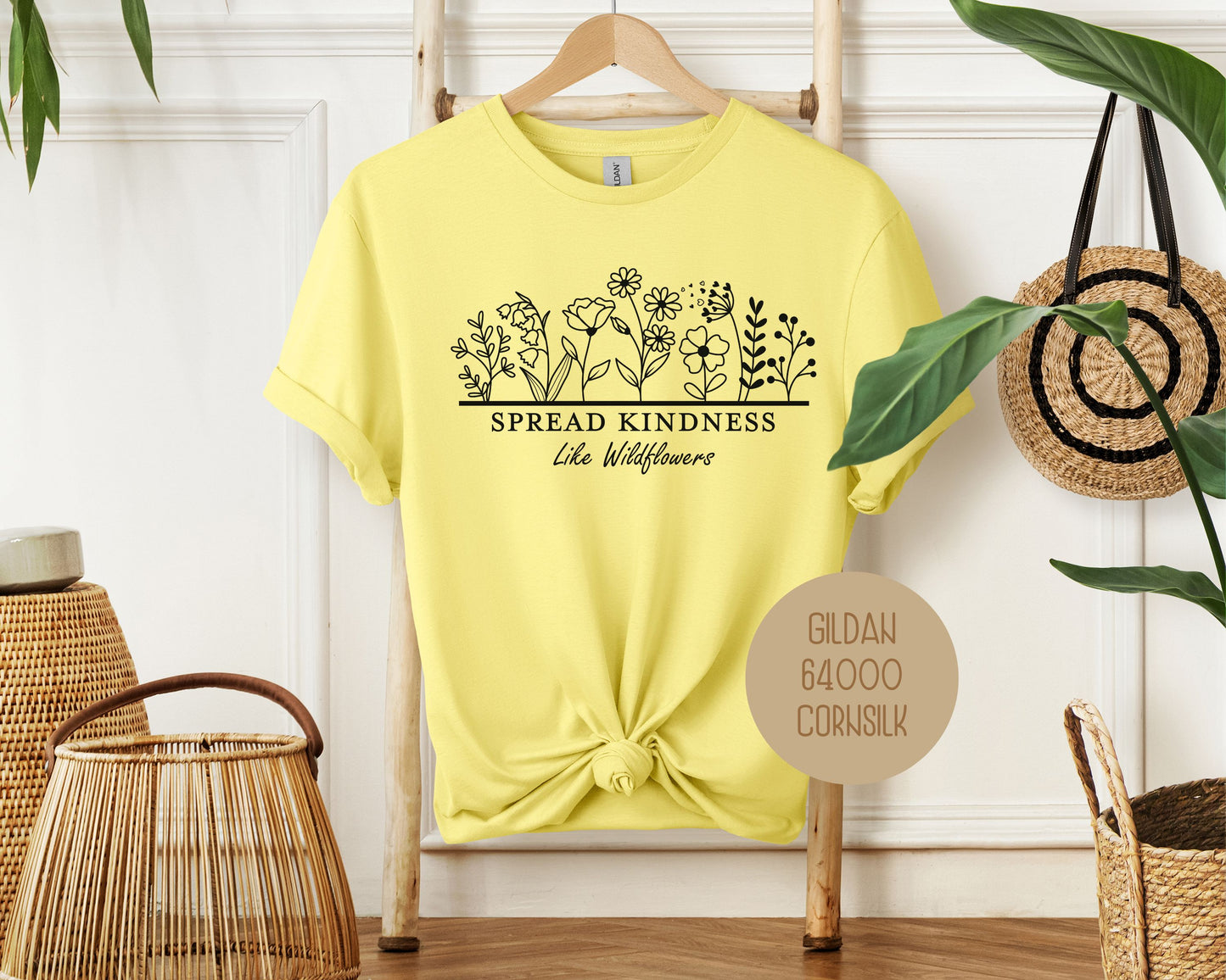 Spread Kindness Like Wildflowers Shirt