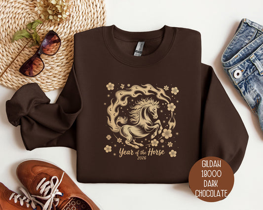 Year of the Horse 2026 Chinese New Year Sweatshirt