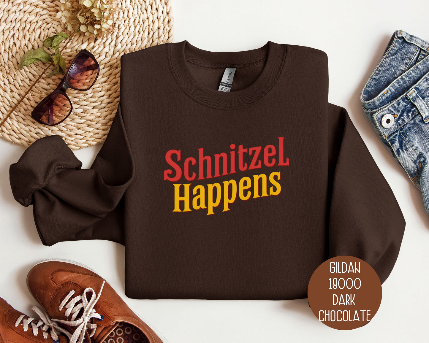 Schnitzel Happens Oktoberfest Sweatshirt