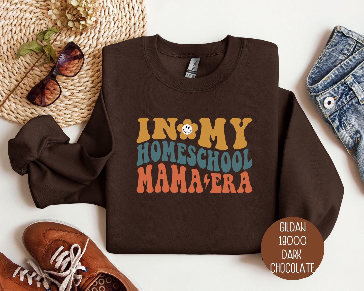 In My Homeschool Mama Era Sweatshirt