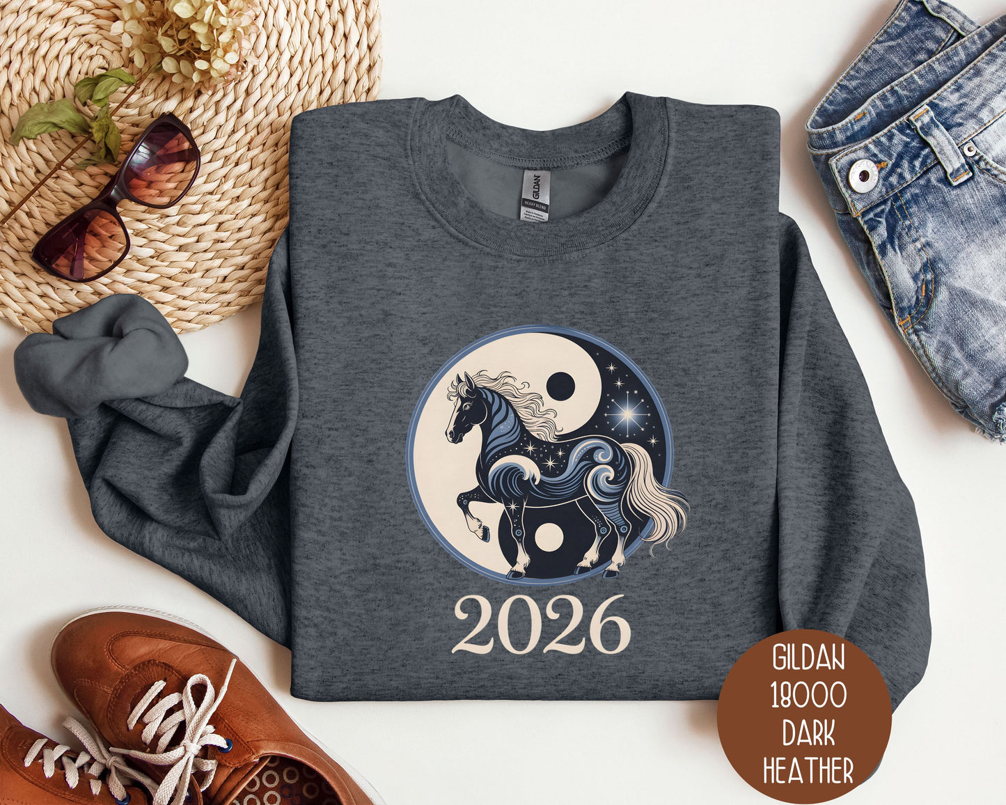 2026 Year of the Horse Chinese New Year Sweatshirt
