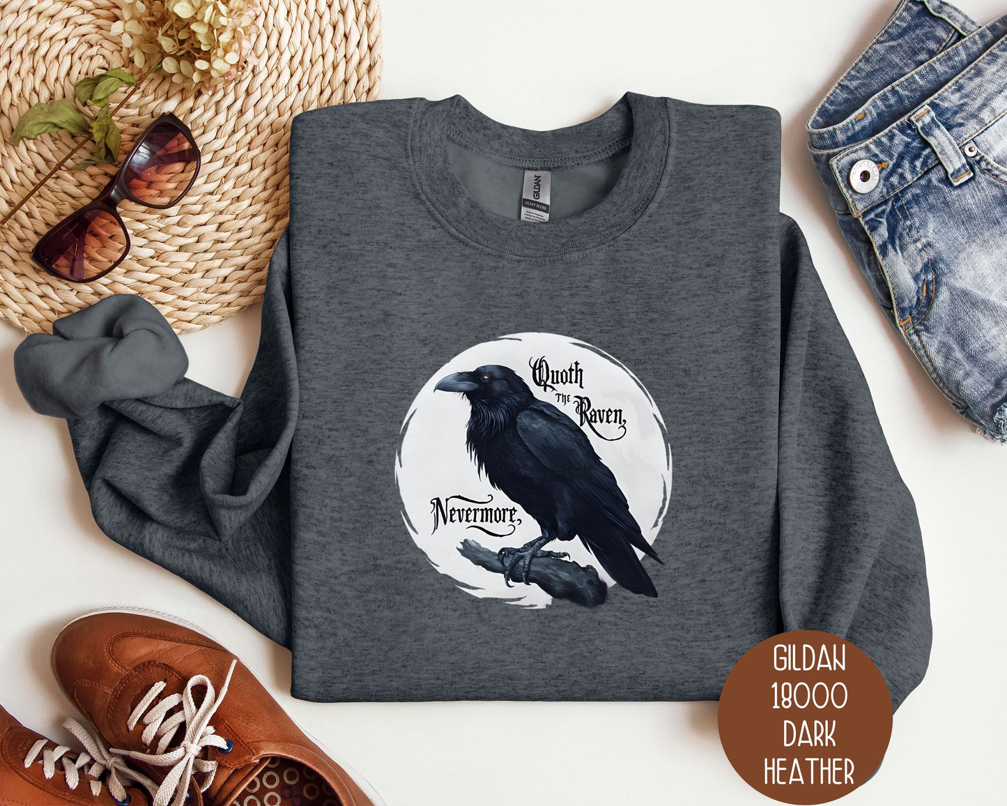 Edgar Allan Poe Nevermore Sweatshirt