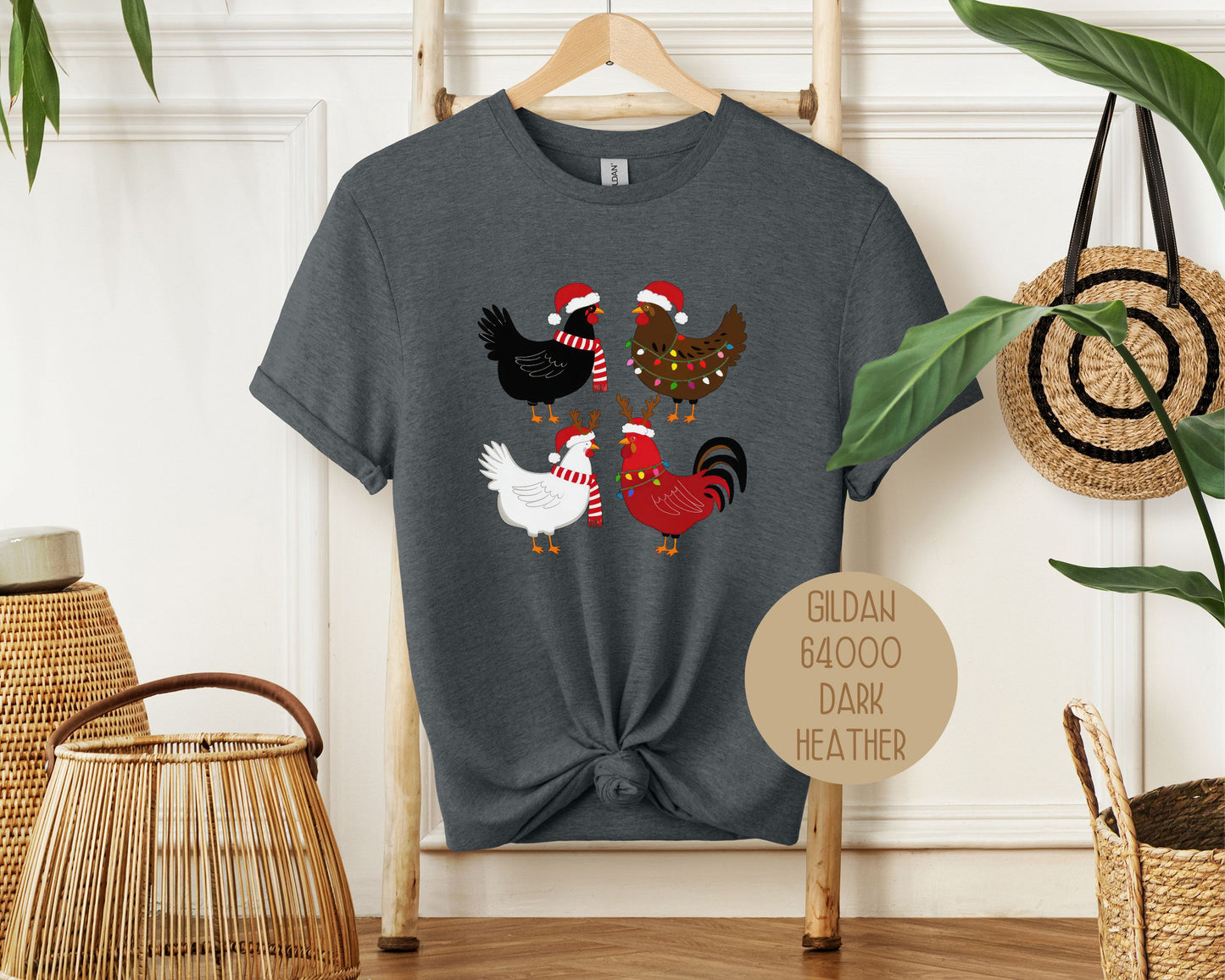 Cute Chickens Christmas Shirt