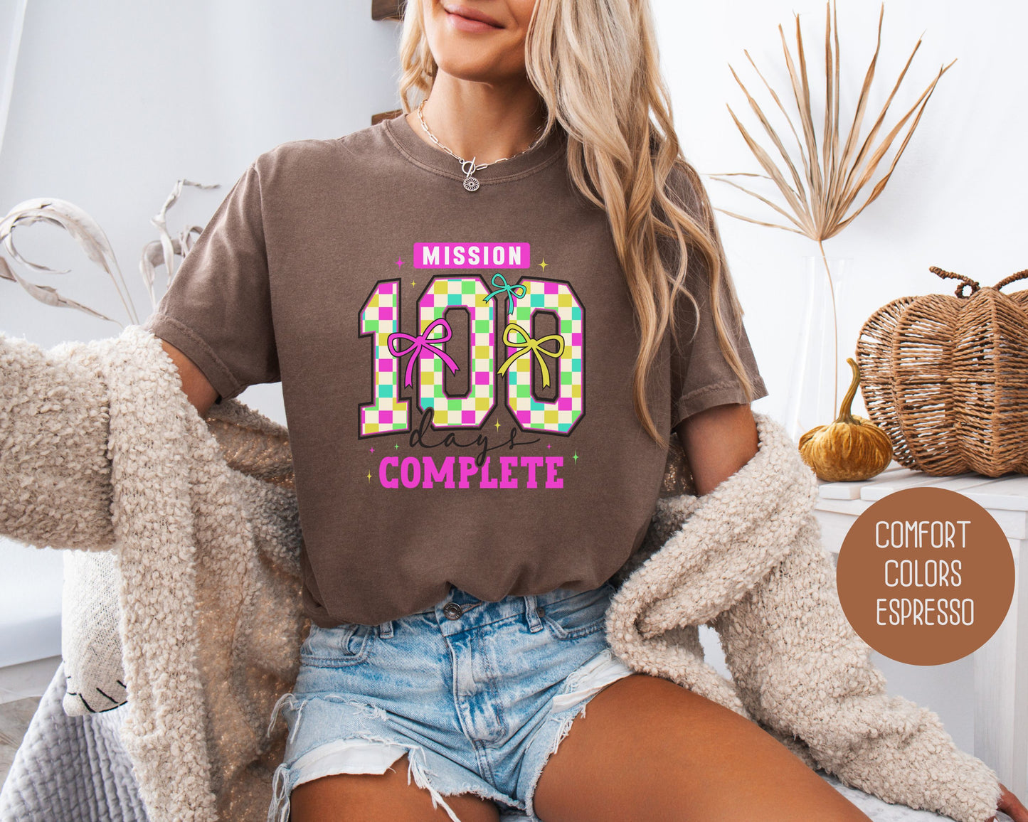 100 Days Of School Comfort Colors Shirt