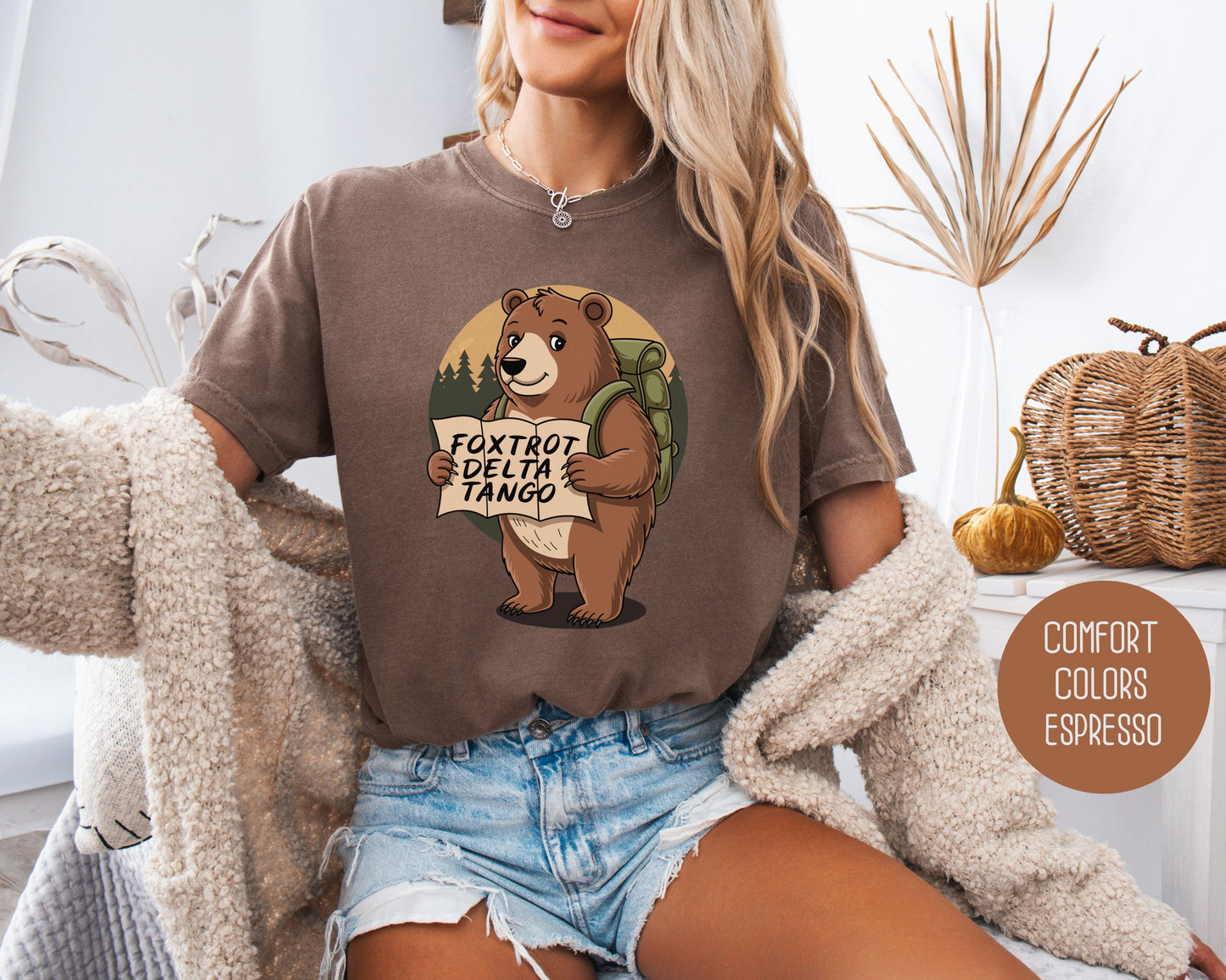 FDT Resist Bear Comfort Colors Shirt