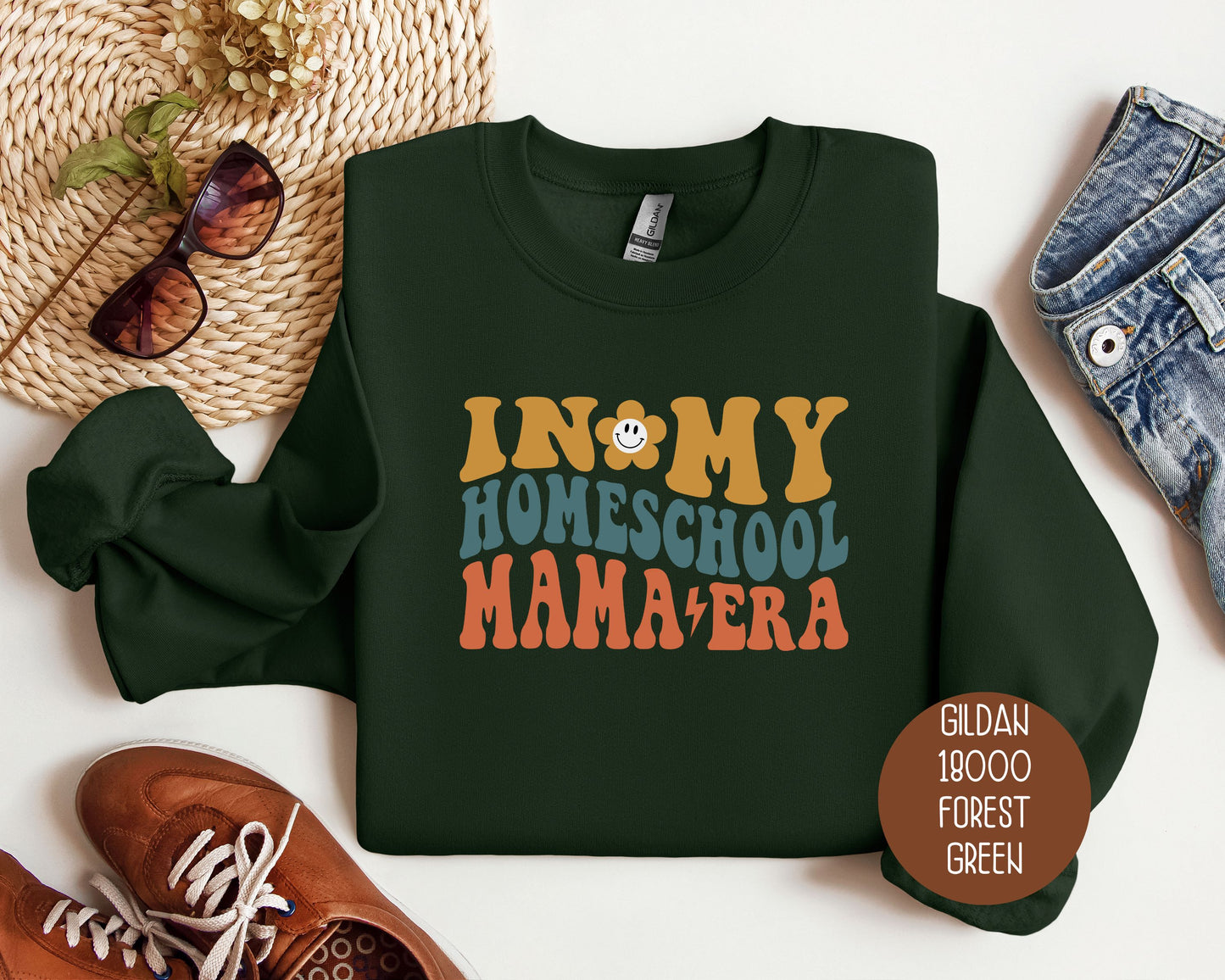 In My Homeschool Mama Era Sweatshirt