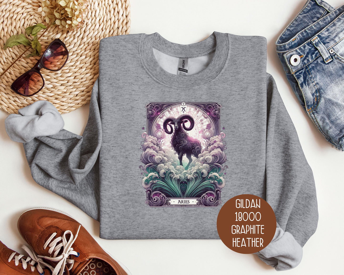 Aries Zodiac Sweatshirt