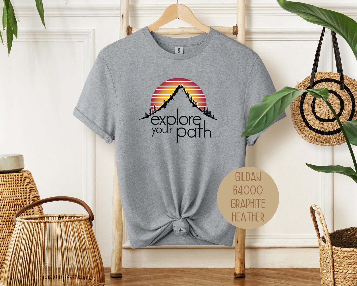 Explore Your Path Vintage Hiking Shirt