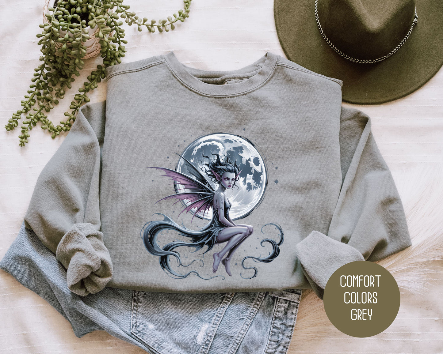 Celestial Faery Comfort Colors Sweatshirt