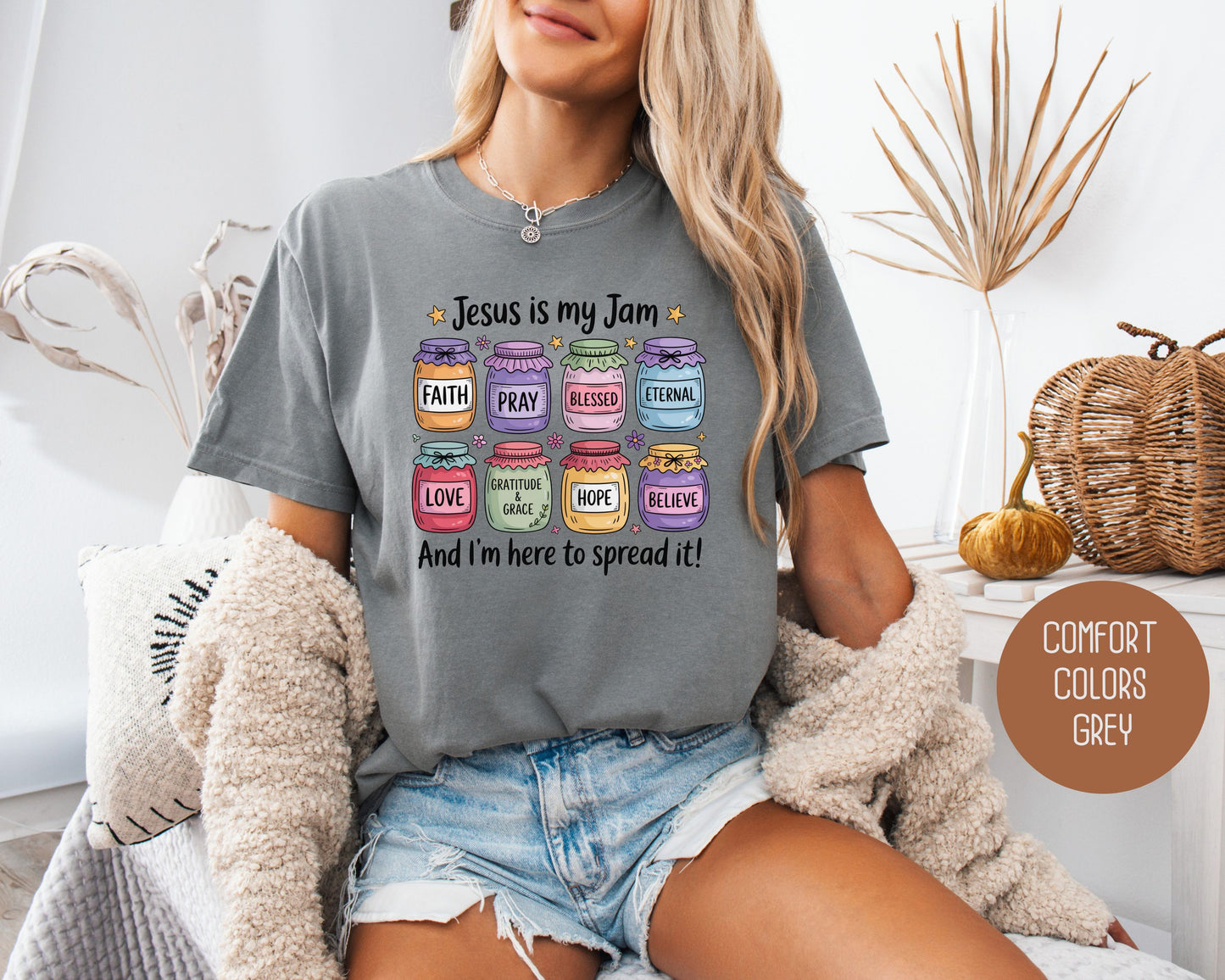 Jesus is My Jam Comfort Colors Shirt