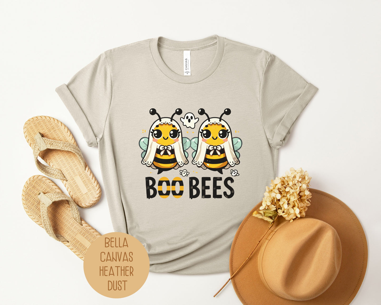 Boo Bees Breast Cancer Awareness Shirt