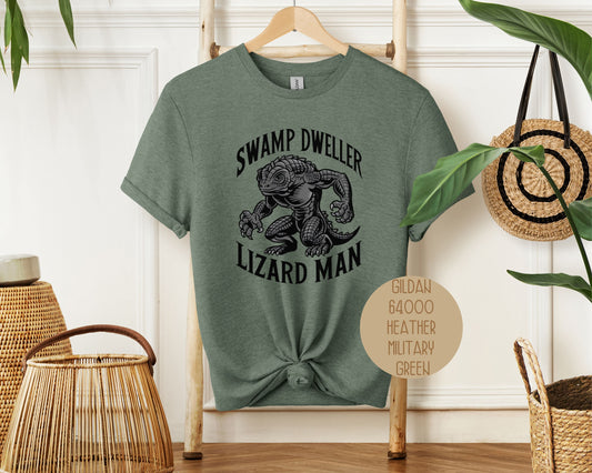 Swamp Dweller Lizard Man Shirt