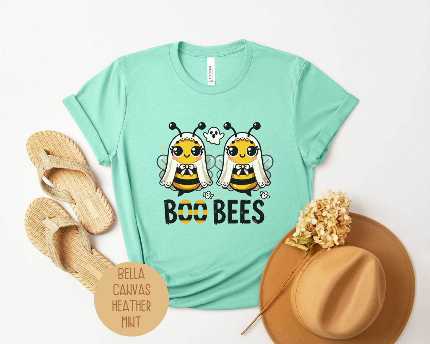 Boo Bees Breast Cancer Awareness Shirt