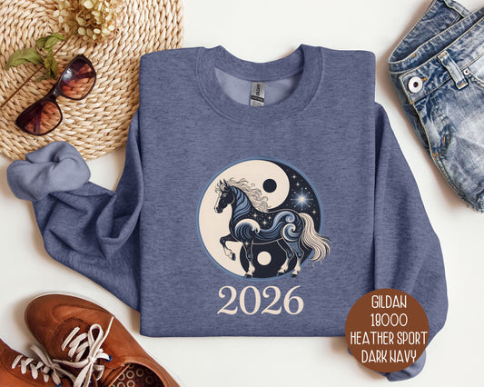 2026 Year of the Horse Chinese New Year Sweatshirt