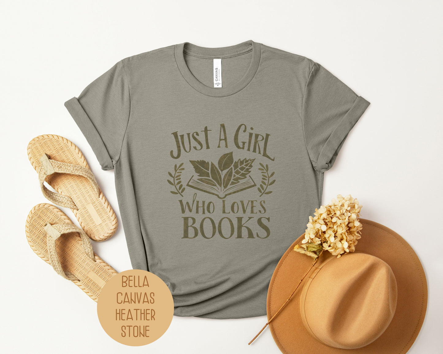 Just a Girl Who Loves Books Shirt