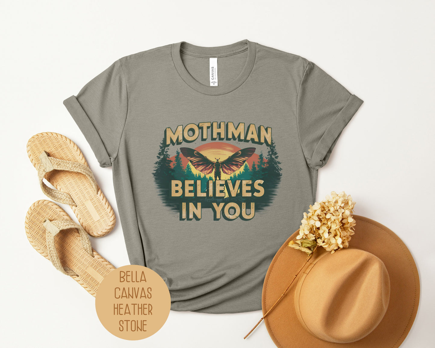 Mothman Believes in You Shirt