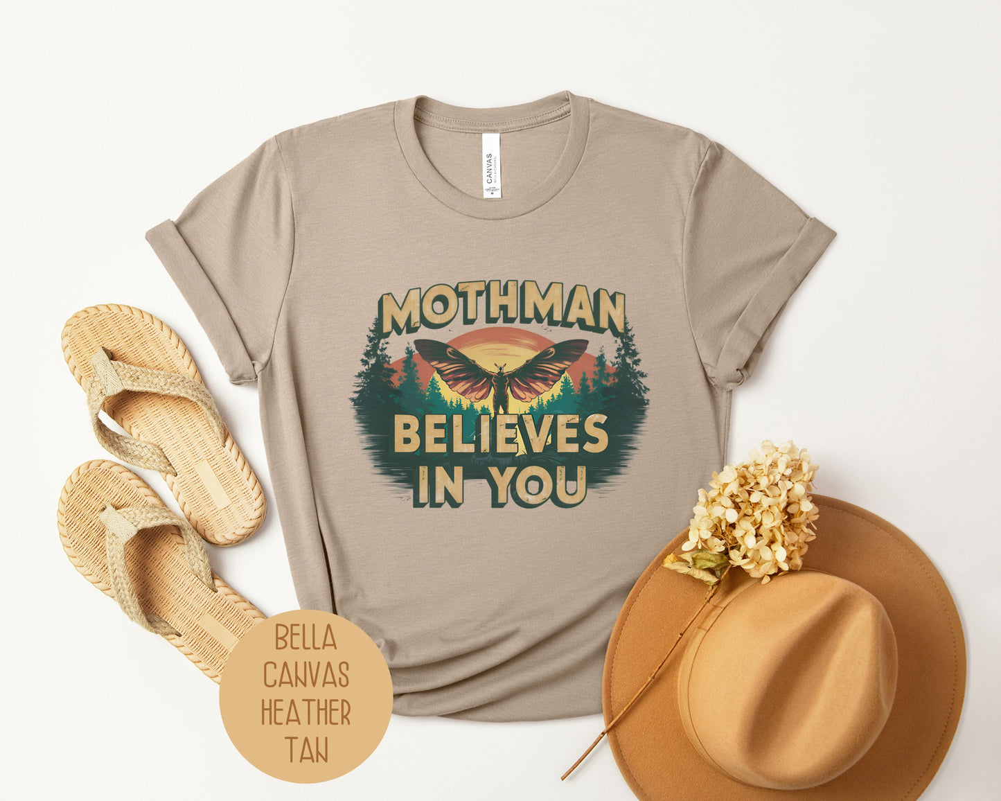 Mothman Believes in You Shirt
