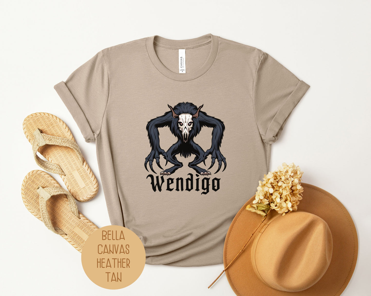 Wendigo Creepy Gothic Shirt