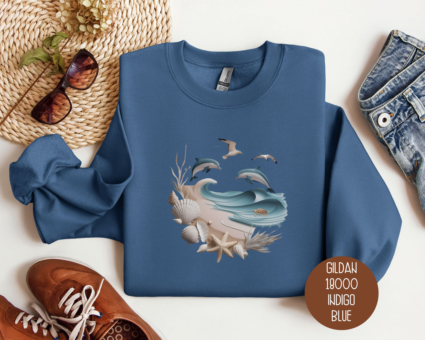 Cute Dolphin Sweatshirt