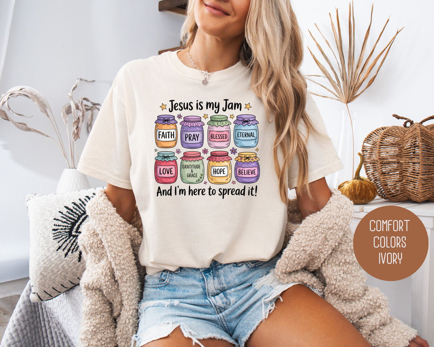 Jesus is My Jam Comfort Colors Shirt