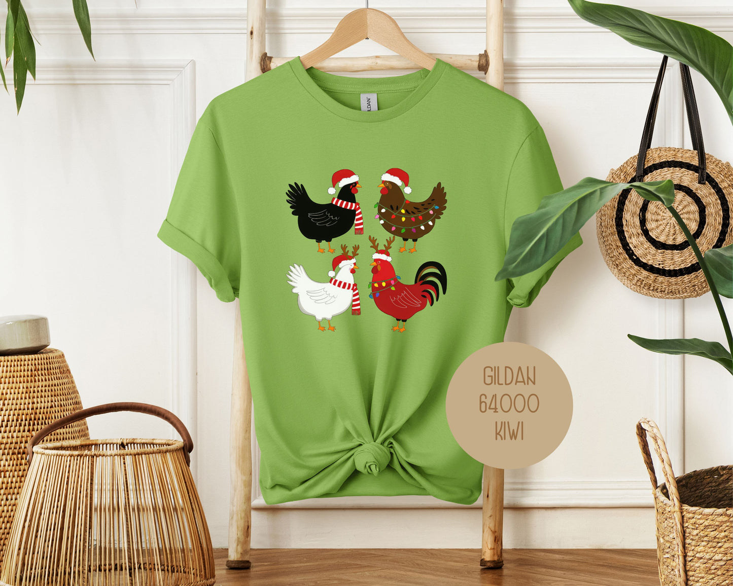 Cute Chickens Christmas Shirt