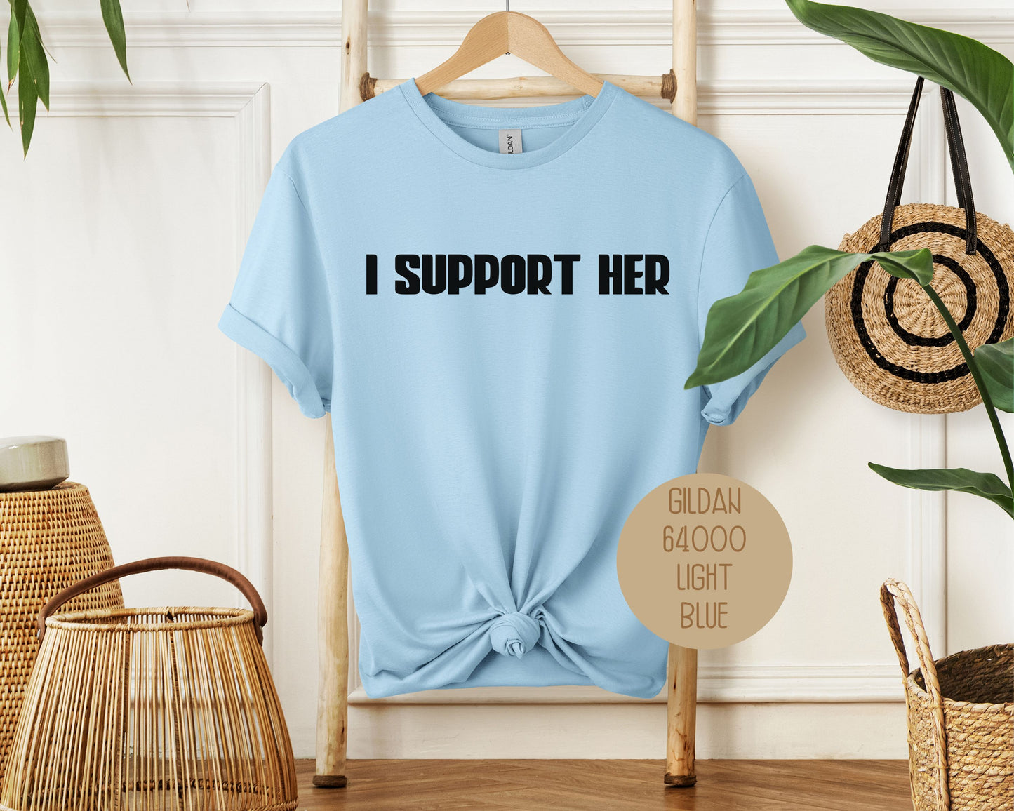 I Support Her Divorce Party Shirt