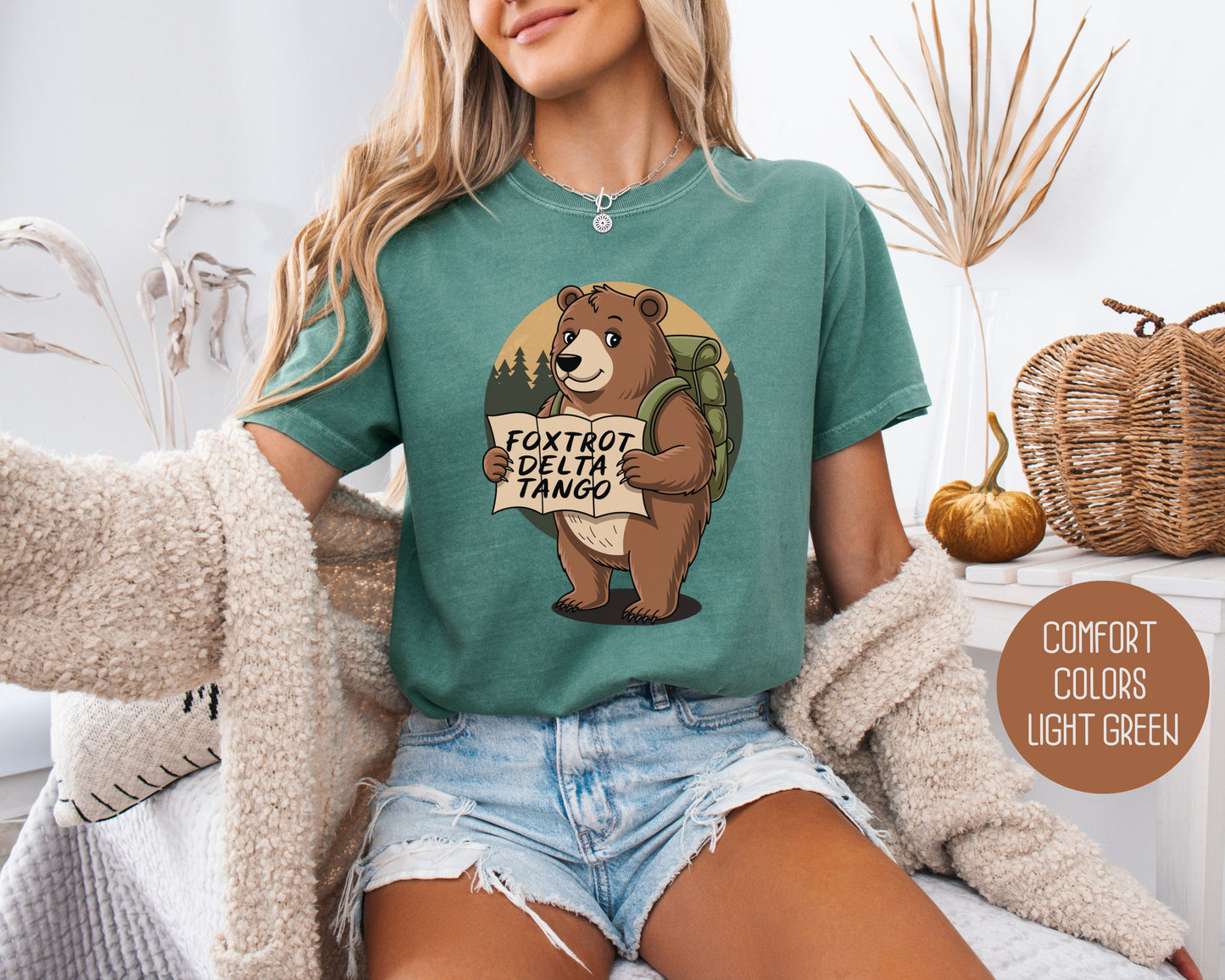 FDT Resist Bear Comfort Colors Shirt
