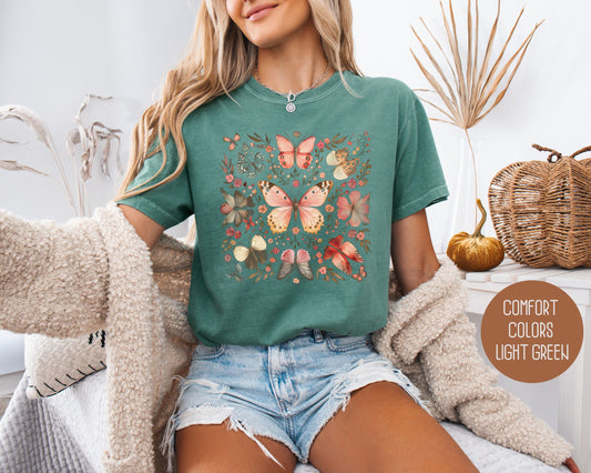 Bohemian Luna Moth Comfort Colors Shirt