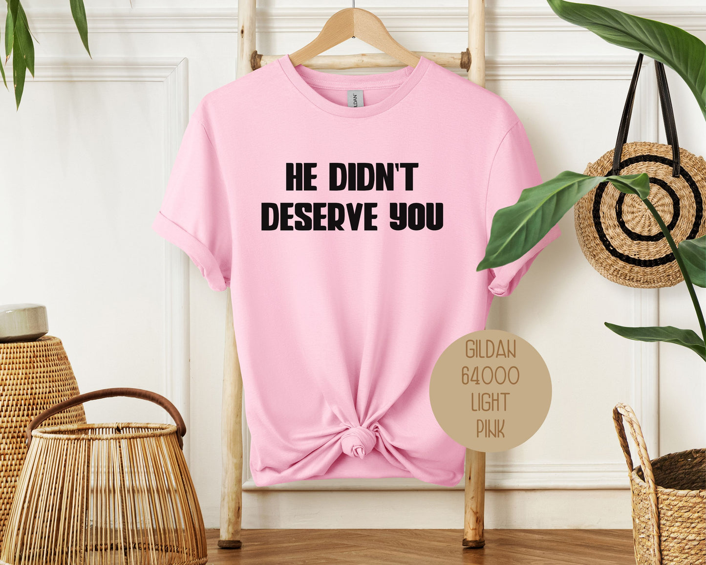 He Didn't Deserve You Divorce Party Shirt