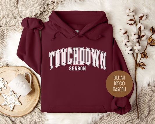 Touchdown Season Fall Football Hoodie