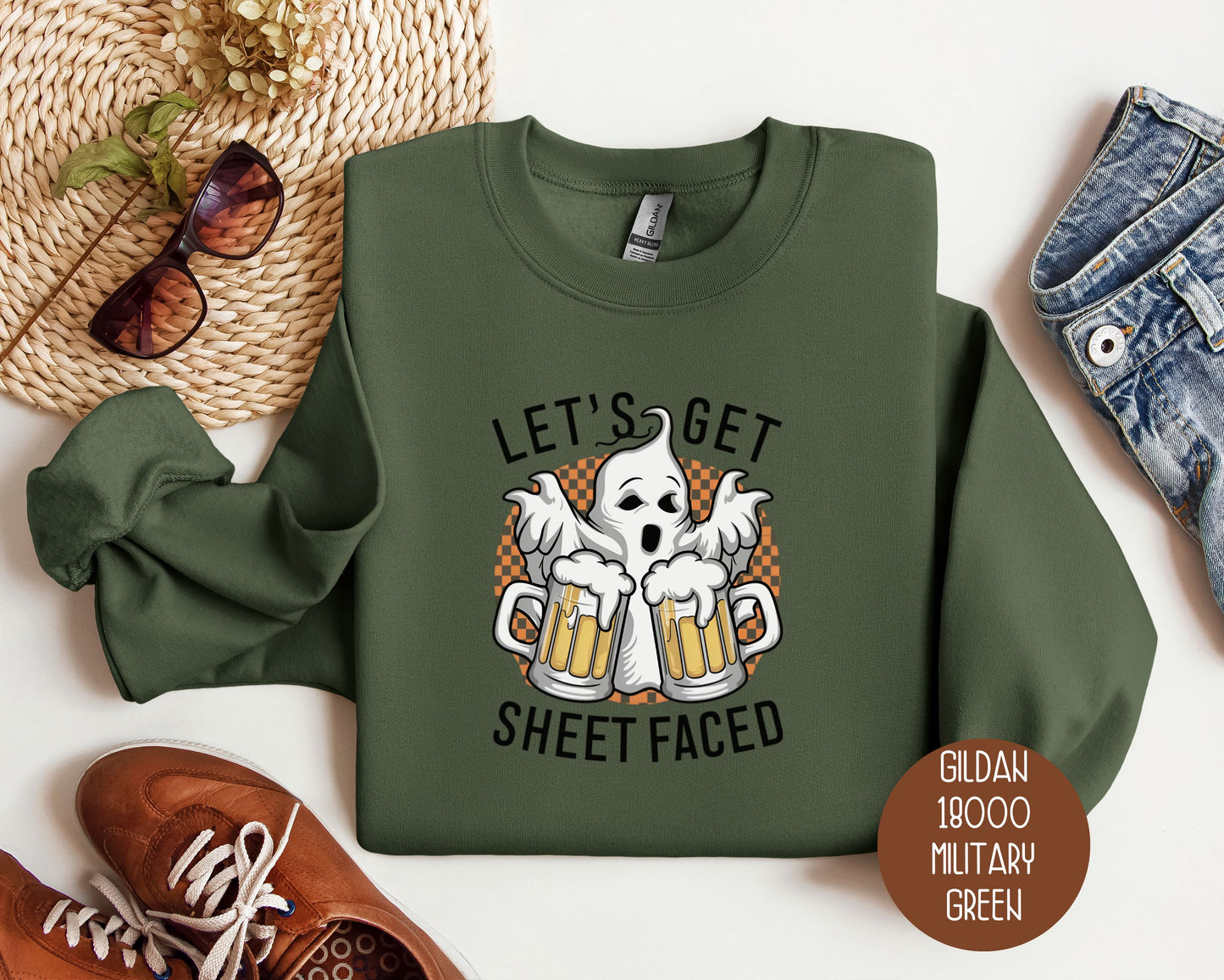 Let's Get Sheet Faced Sweatshirt
