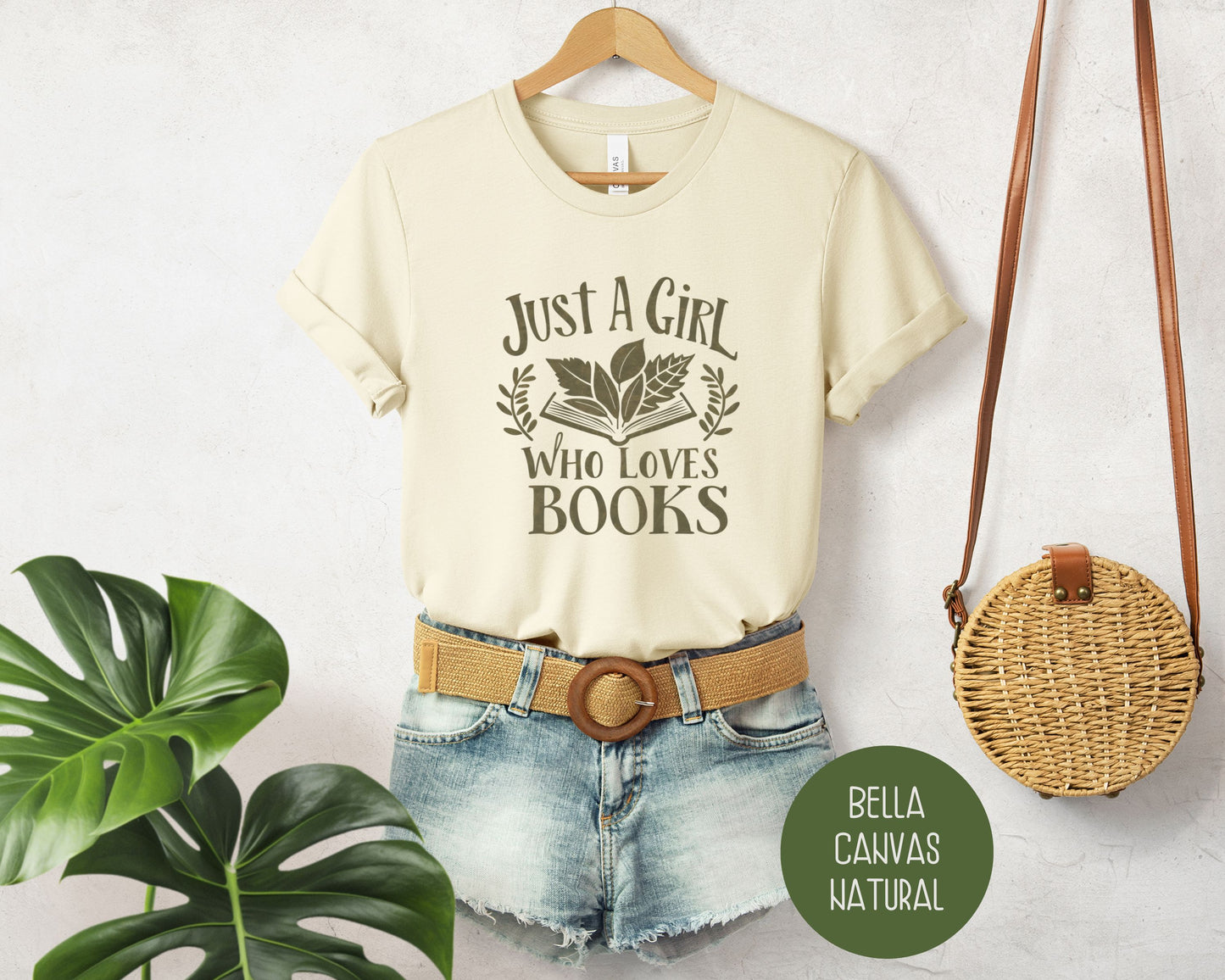 Just a Girl Who Loves Books Shirt