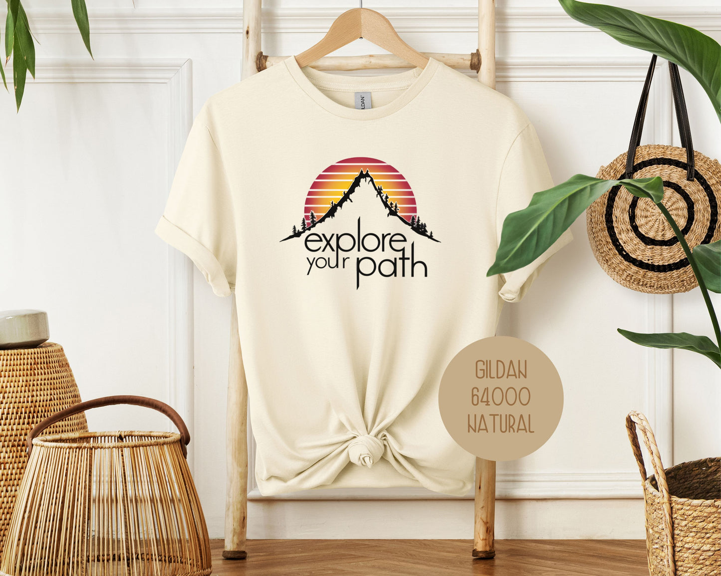 Explore Your Path Vintage Hiking Shirt