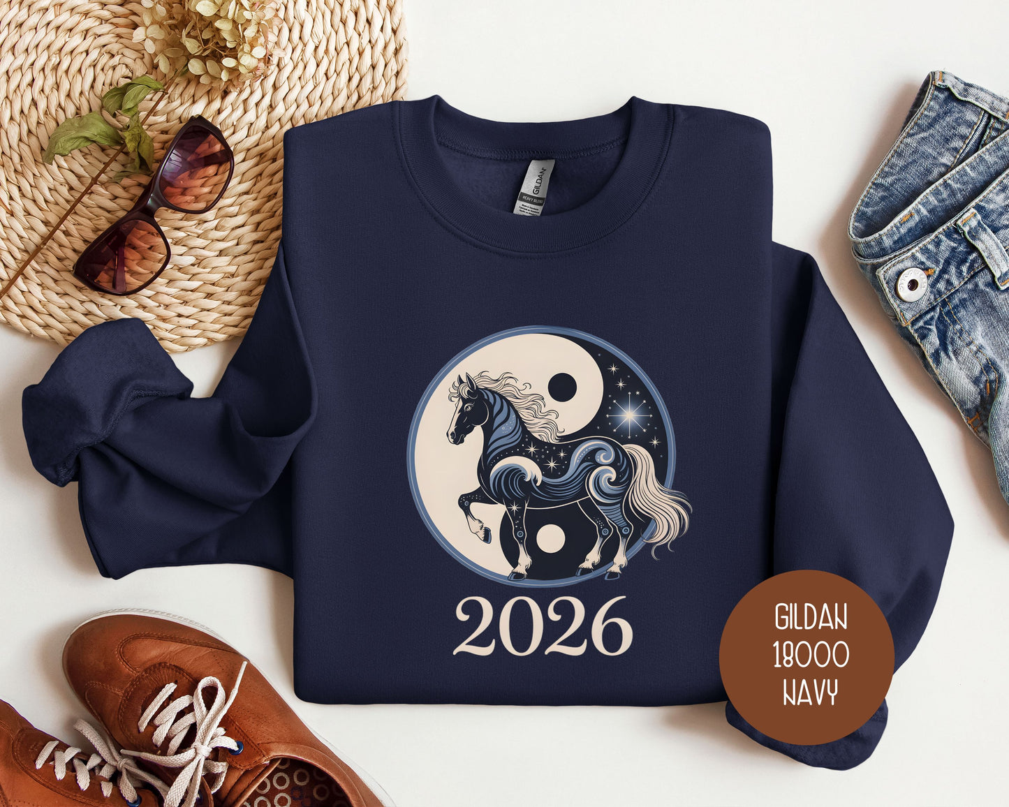2026 Year of the Horse Chinese New Year Sweatshirt