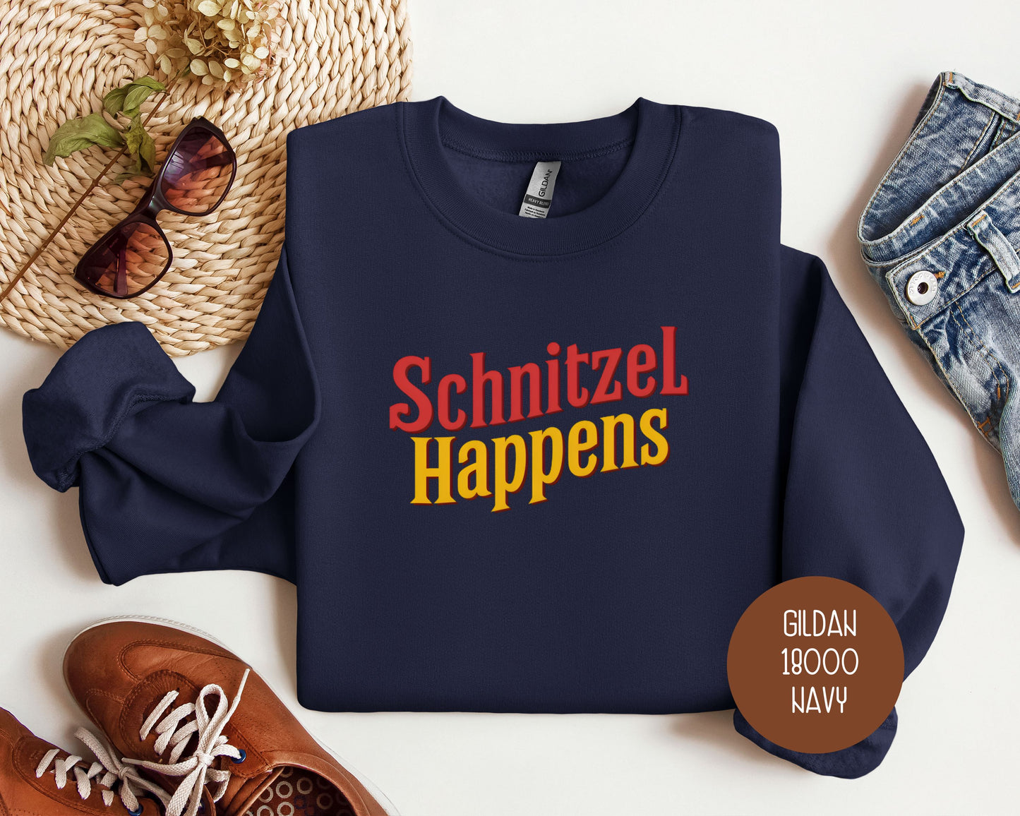 Schnitzel Happens Oktoberfest Sweatshirt