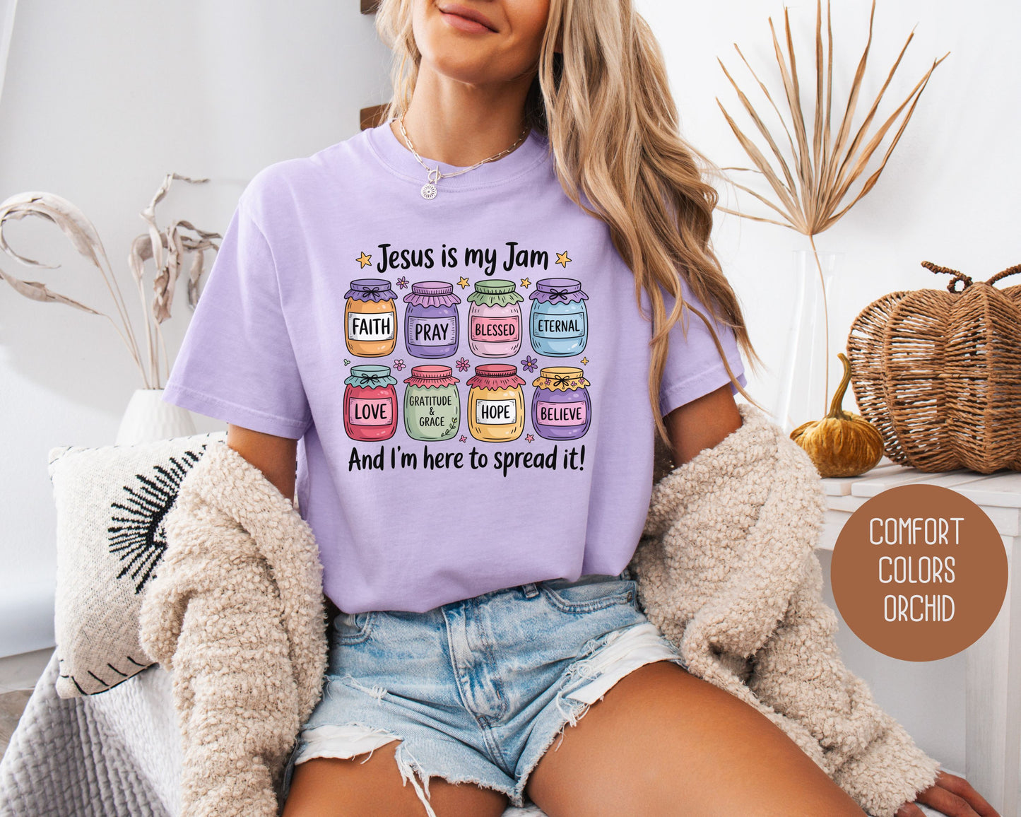 Jesus is My Jam Comfort Colors Shirt