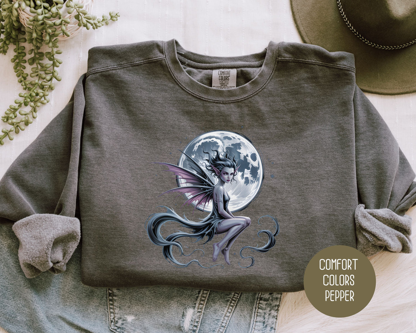 Celestial Faery Comfort Colors Sweatshirt