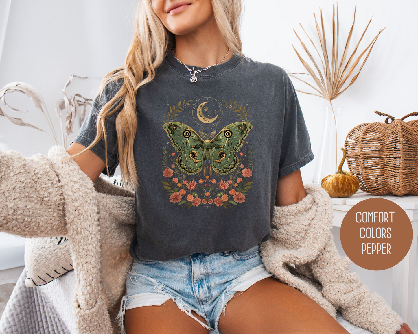 Mystic Moth Comfort Colors Shirt