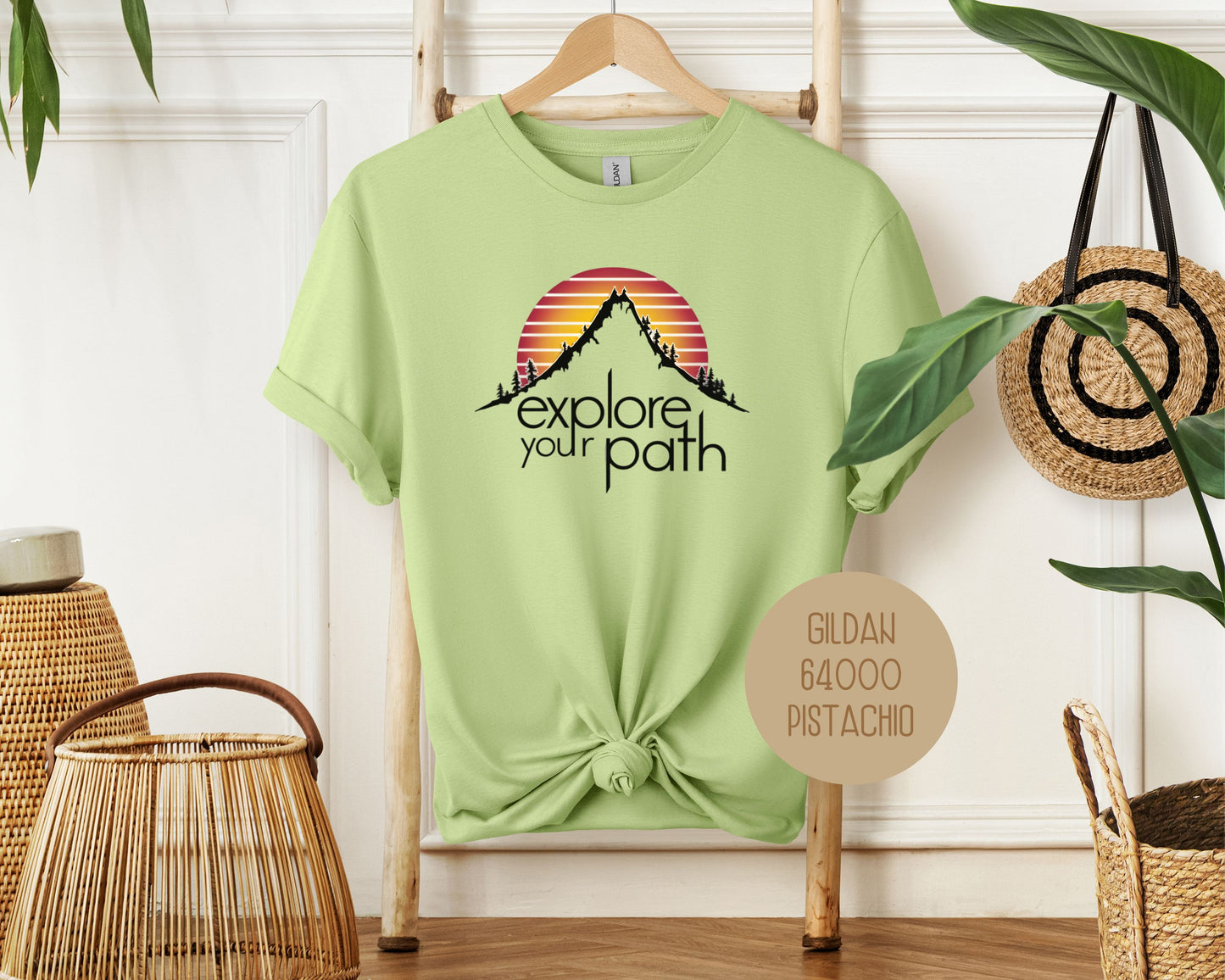 Explore Your Path Vintage Hiking Shirt