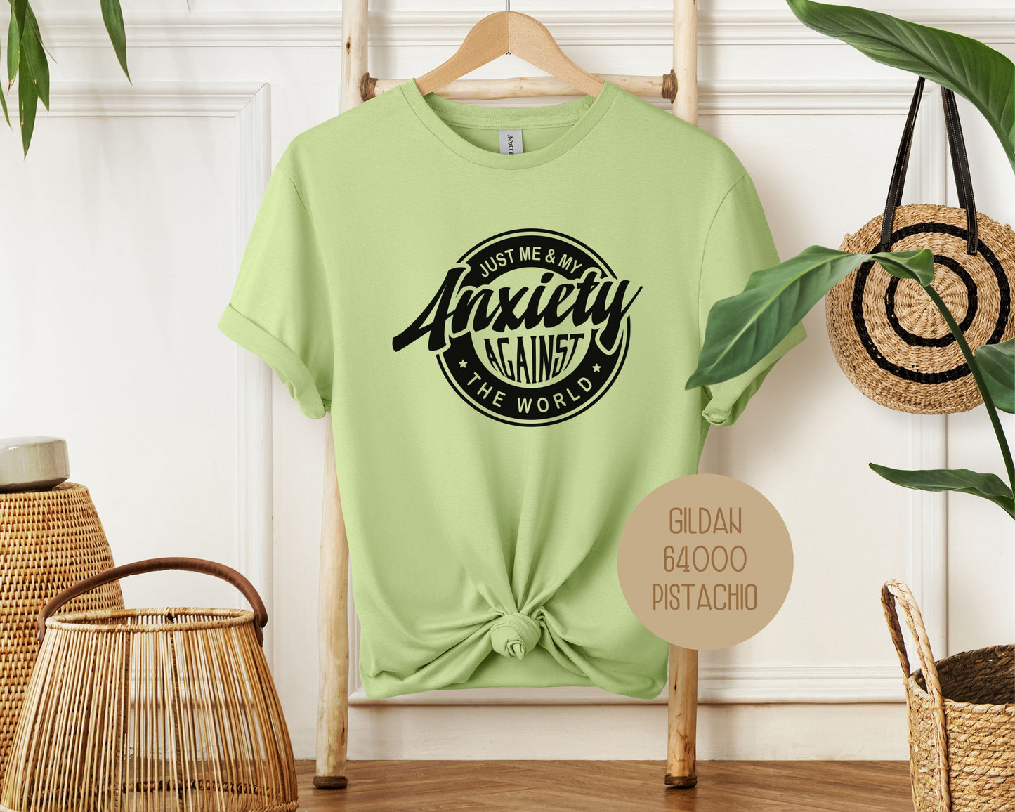 Just Me and My Anxiety Against the World Shirt