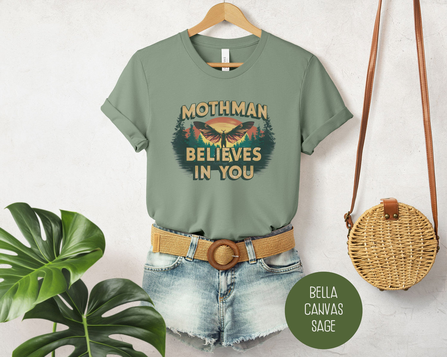 Mothman Believes in You Shirt
