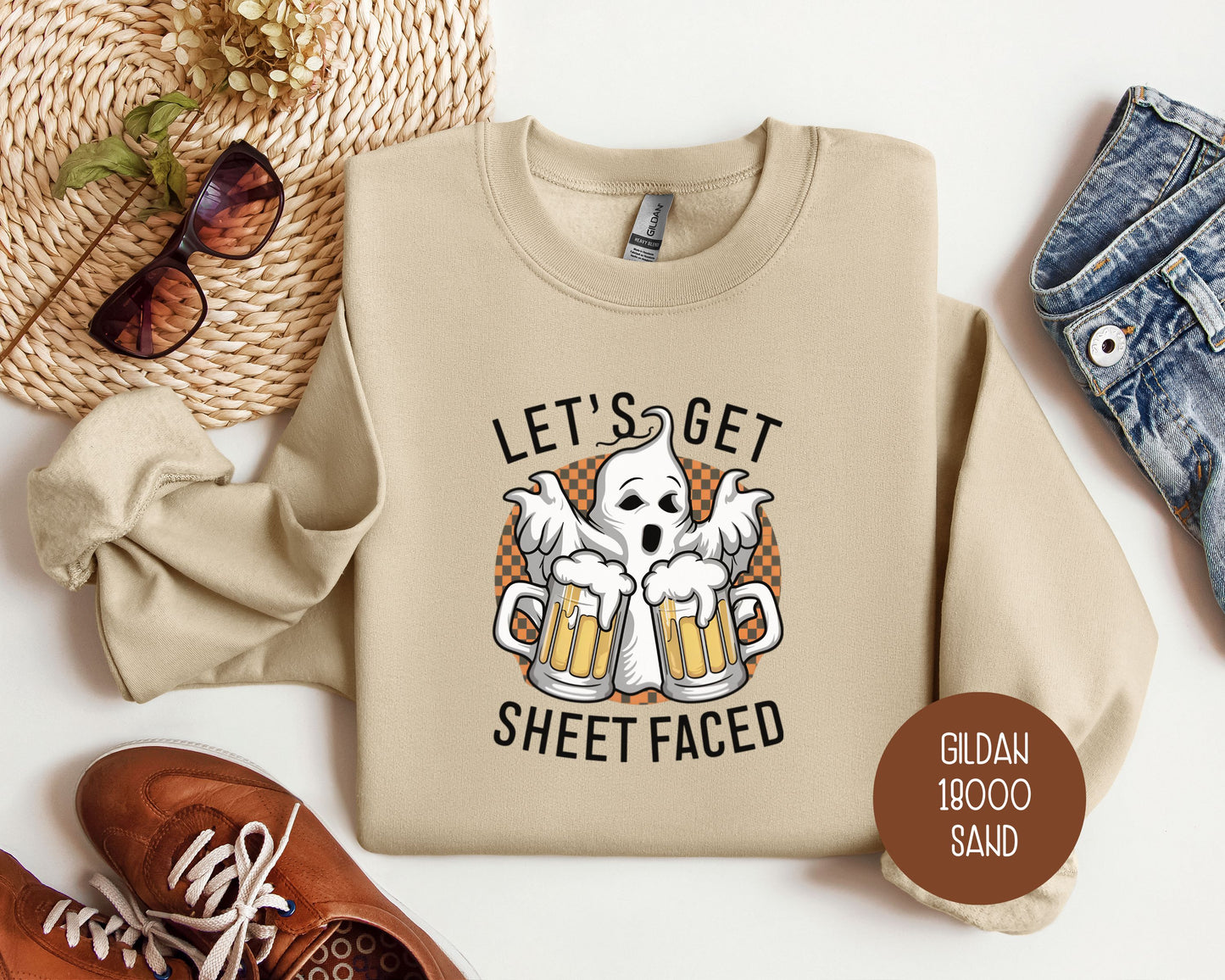 Let's Get Sheet Faced Sweatshirt